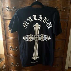 Rare 2010s Malibu Chrome Hearts Cross shirt
